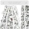 Hismir Christmas Tree Topper Bow,53x13 Inches Large Christmas Bow with Glitter Streamer and Patterned Ribbon,Decorative Bows for Xmas Tree Wreath Door Festival Home Decor(White)